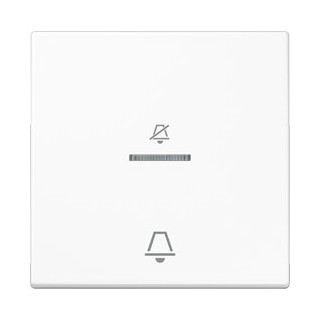 Jung LS range enkele wip aan-/uit-schakelaar wit