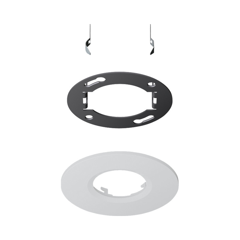 Jung Inb.Beh.TBV mini pres.melder aluminium