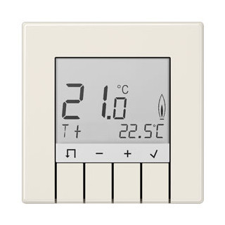 Jung Bedieningselement thermostaat draaiknop crèmewit (elektrowit)
