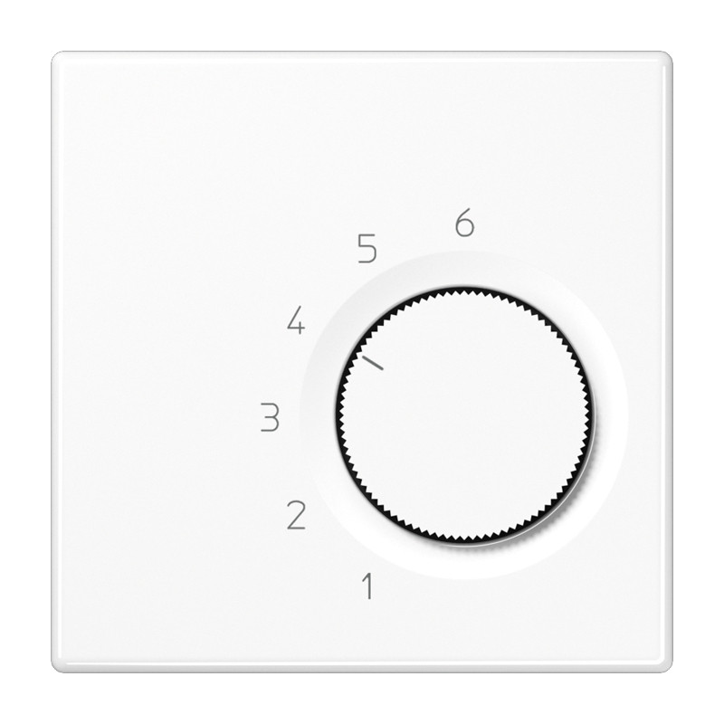 Jung Kamerthermostaat wissel ac 230V~ LS range zwart mat