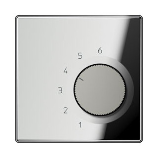 Jung LS range bedieningselement thermostaat draaiknop chroom