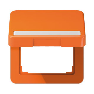 Jung CD500 afdekraam 1V horizontaal oranje ip44