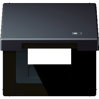 Jung LS range afdekraam 1V horizontaal en verticaal aluminium ip44