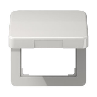 Jung CD universeel afdekraam 1V grijs ip44