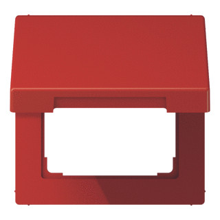 Jung LS990 afdekraam 1V horizontaal en verticaal crèmewit (elektrowit) ip44