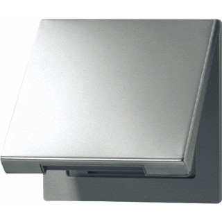 Jung LS range afdekraam 1V horizontaal en verticaal messing ip44 me 2990 KL at
