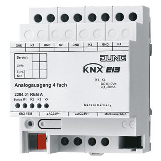 Jung KNX analoge uitgang 4-voudig