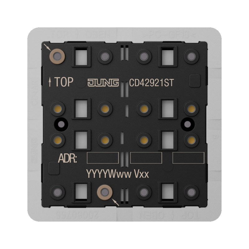 Jung KNX CD taster-mod.univ.secure 2-V.