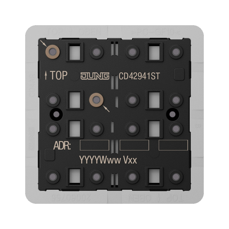 Jung KNX CD taster-mod.univ.secure 4-V.