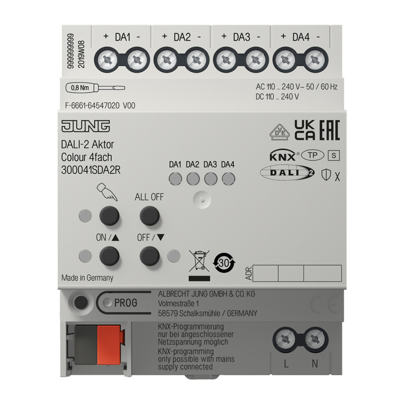 Jung KNX Dali-2 actor 4-voudig
