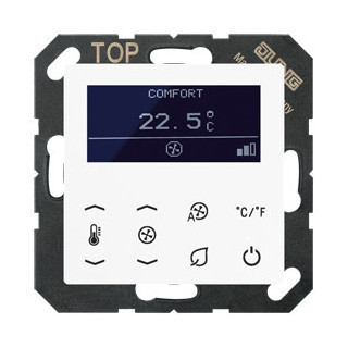 Jung KNX fan coil regelaar a500 alpinwit