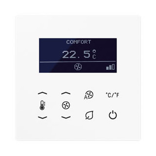 Jung KNX fan coil regelaar LS990 alpinwit
