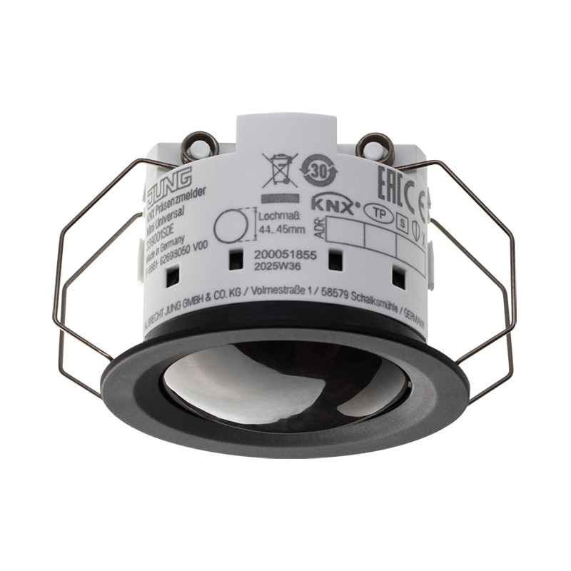 Jung KNX Presentiemelder mini univers. zwart