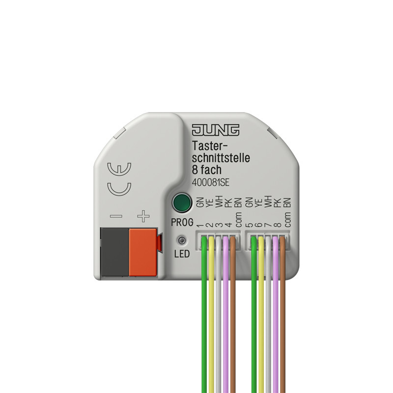 Jung KNX Taster interface 8-voudig