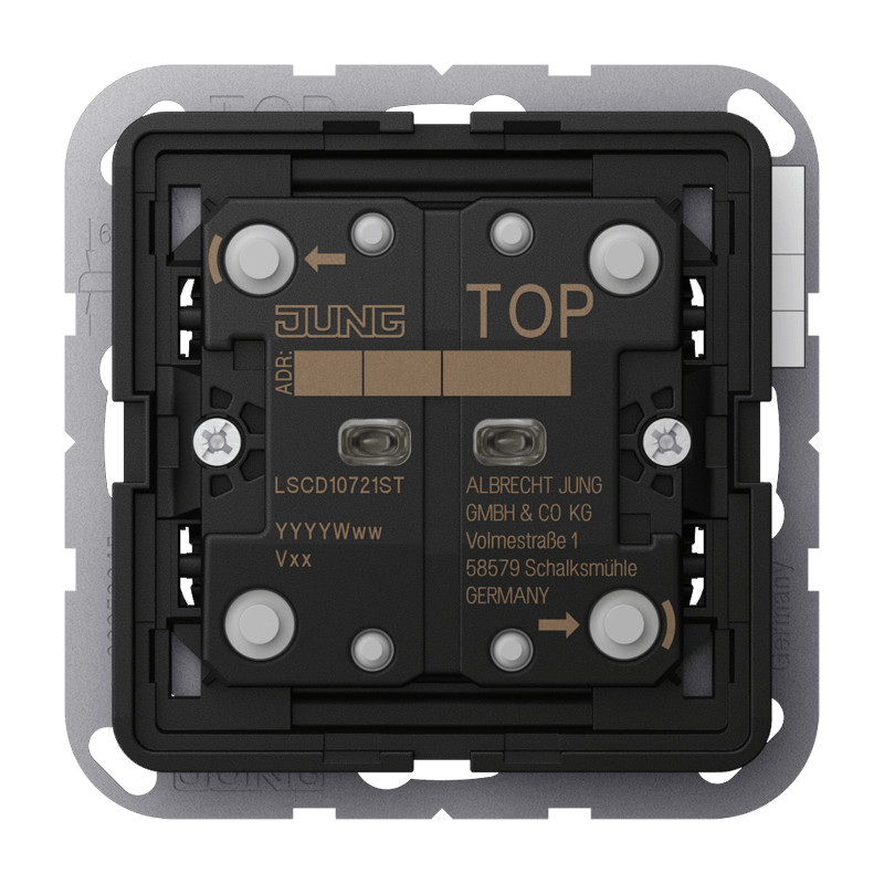 Jung KNX taster standaard 2-voudig CD/LS range