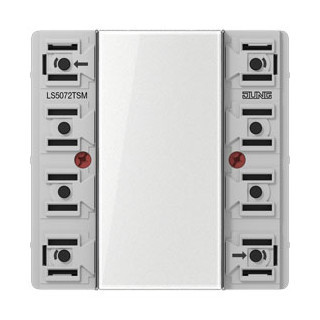 Jung KNX tastermodule standaard 2-voudig