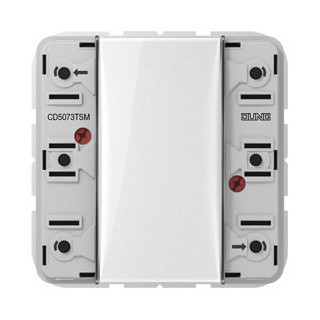 Jung KNX tastermodule standaard 3-voudig