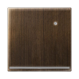 Jung LS range led-oriëntatieverlichting messing antiek & lichtsensor