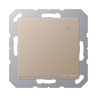 Jung A range led-oriëntatieverlichting a500 champagne sensor