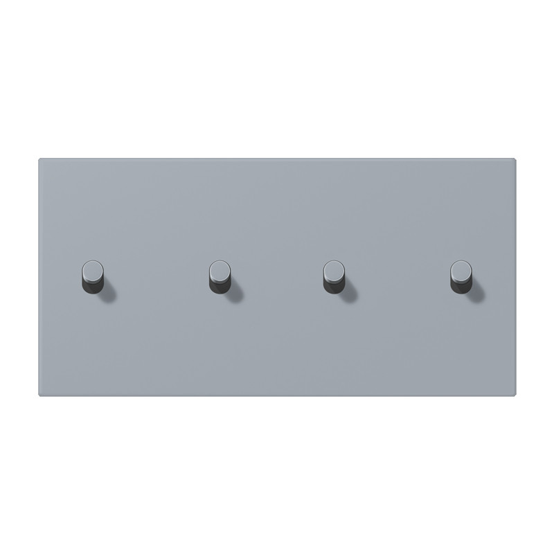 Jung LS 1912 range Afdek.LS1912 2+2 hor hevel cylin LC32057