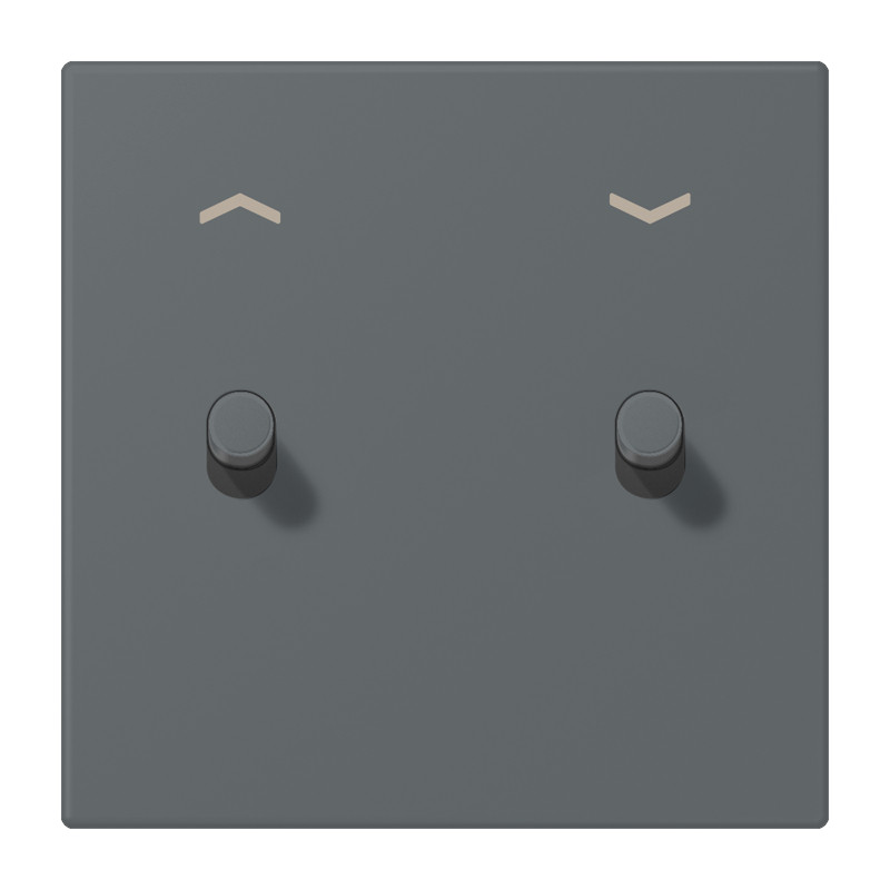 Jung LS 1912 range Afdek.LS1912 2X hor pijlen CYL.LC32002