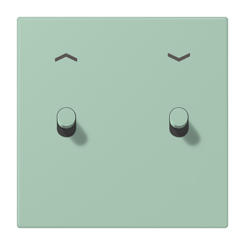 Jung LS 1912 range Afdek.LS1912 2X hor pijlen CYL.LC32017