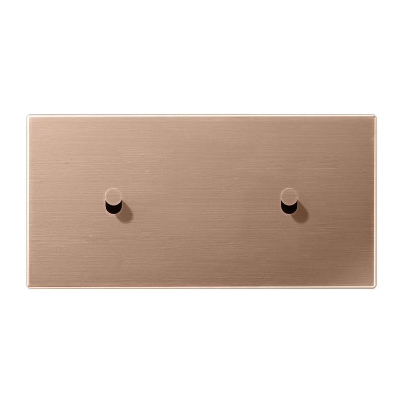 Jung LS 1912 range Afdek.LS1912 brons hor.1+1 hevel kegel