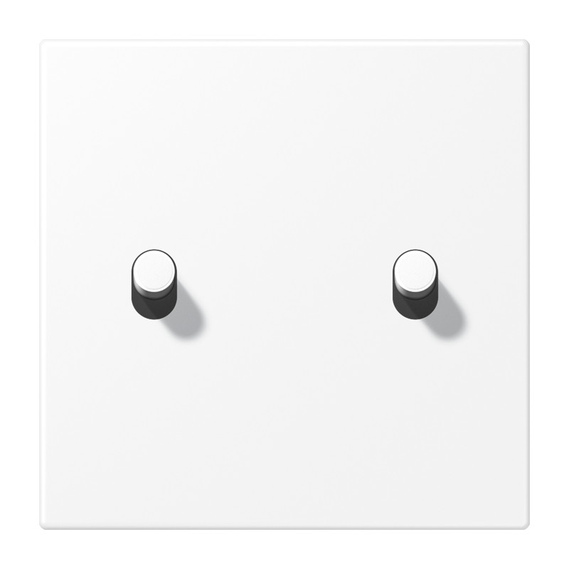 Jung LS 1912 range Afd. LS1912 witmat 1V 2X hevel CYL.