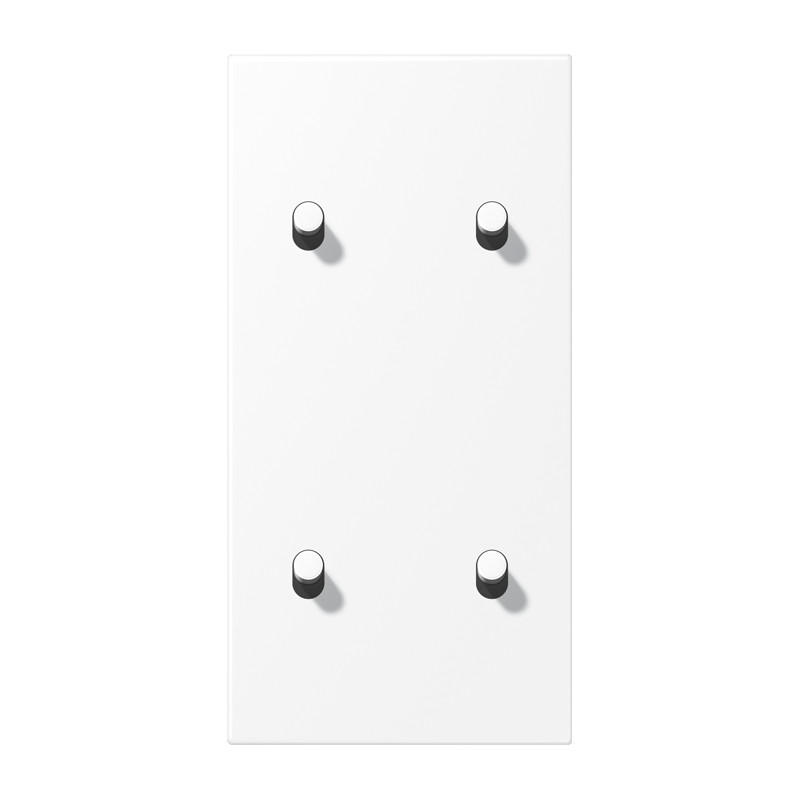 Jung LS 1912 range Afd. LS1912 witmat vert. 2+2 hevel CYL.