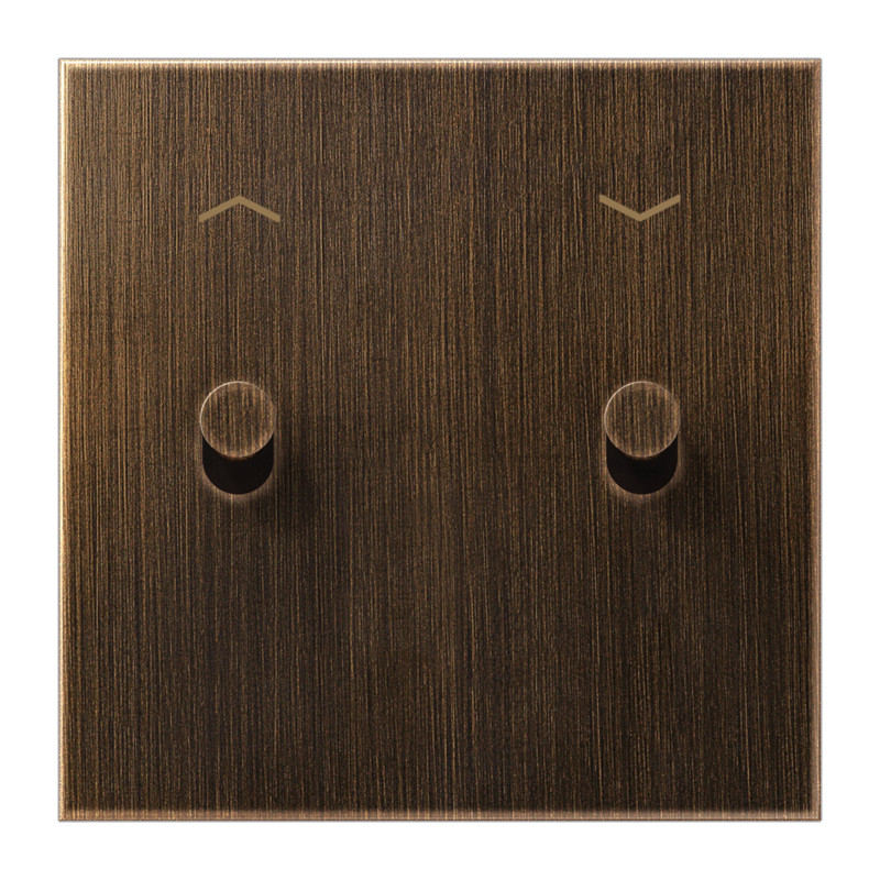 Jung LS 1912 range Afdekking Met tuimelhevel "kegel", 1-voudig, 2 tuimelhevels, met pijls