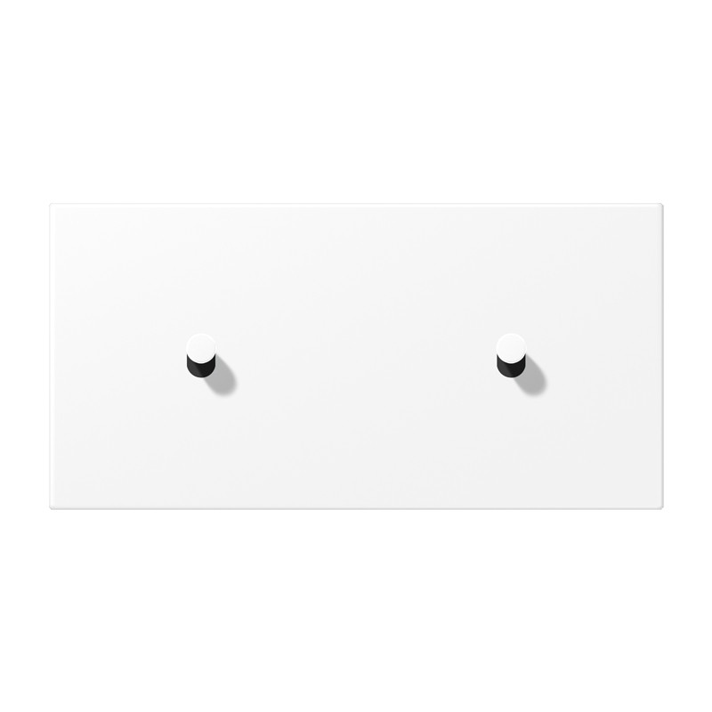 Jung LS 1912 range Afd. LS1912 witmat hor. 1+1 hevel kegel