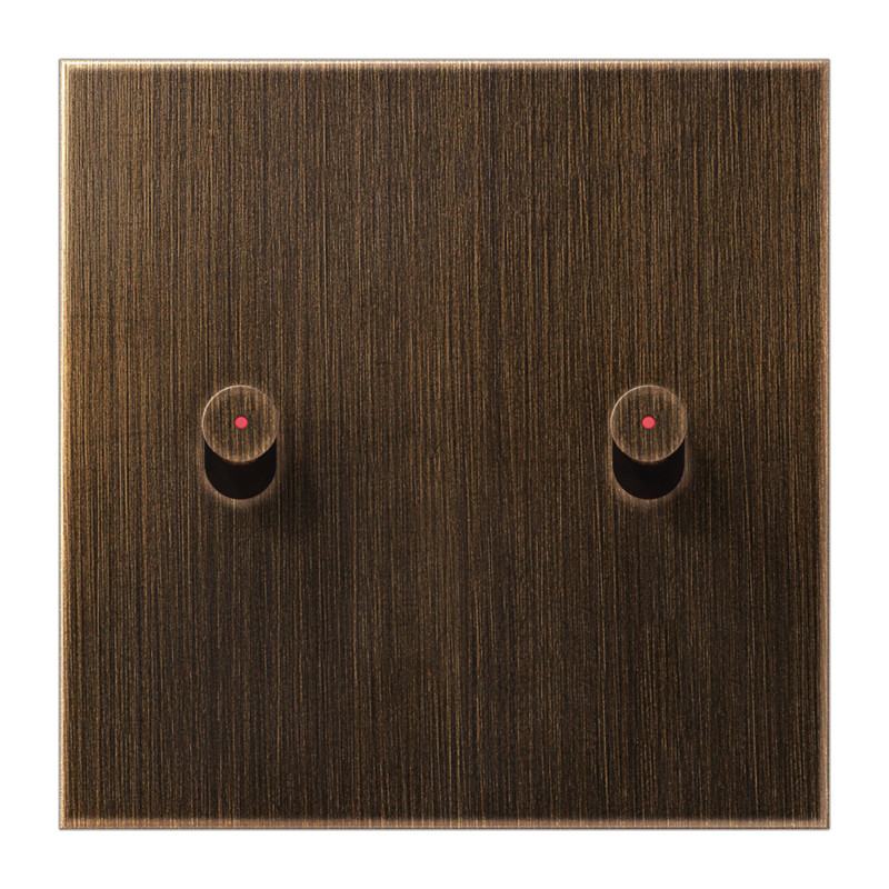 Jung LS 1912 range Afdekking Met tuimelhevel "kegel", met lens, 1-voudig, 2 tuimelhevels,