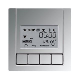 Jung LS range Afdek.LS-GL.CHR.stand.M.timer O.A.232me