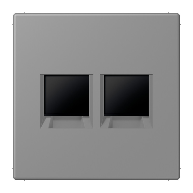 Jung LS range Afdekking 2-V. amp, radiall LC32011