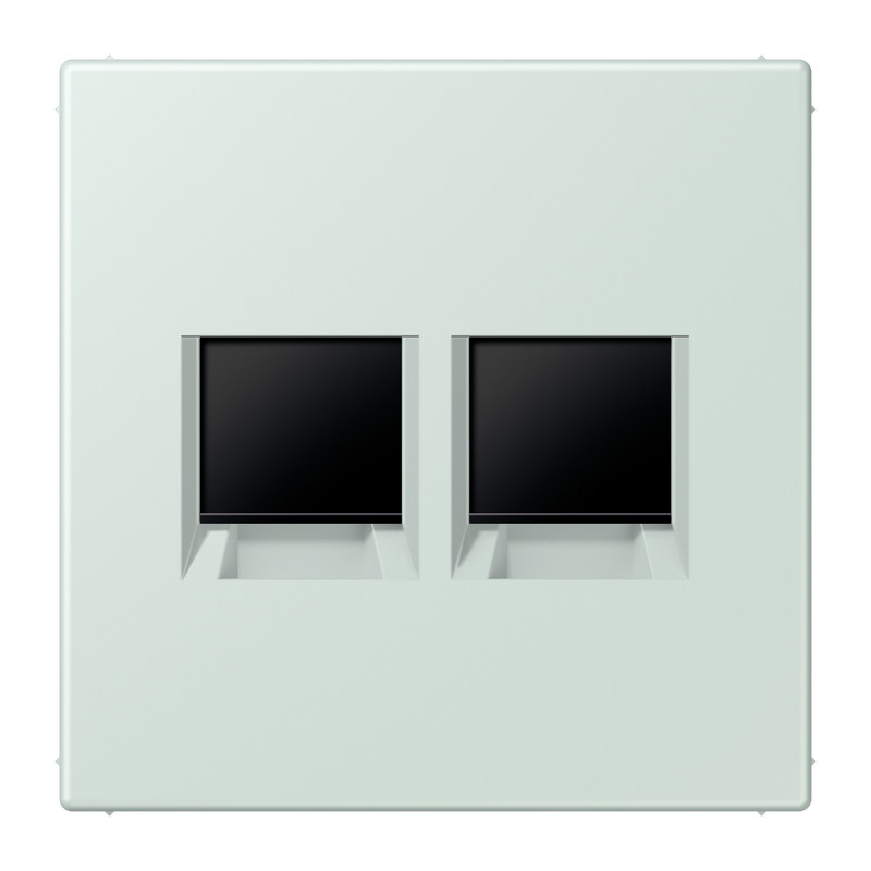 Jung LS range Afdekking 2-V. amp, radiall LC32034