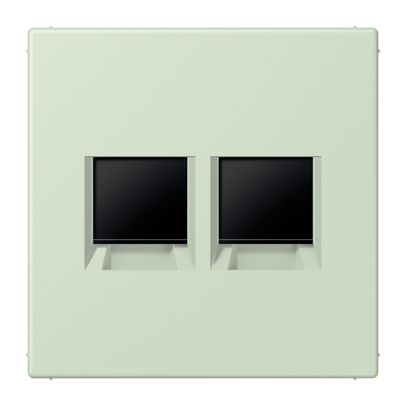 Jung LS range Afdekking 2-V. amp, radiall LC32042