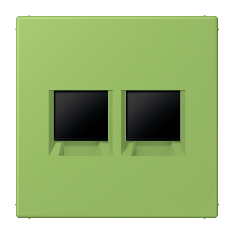 Jung LS range Afdekking 2-V. amp, radiall LC32051