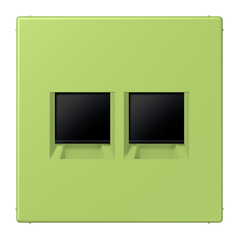 Jung LS range Afdekking 2-V. amp, radiall LC32052