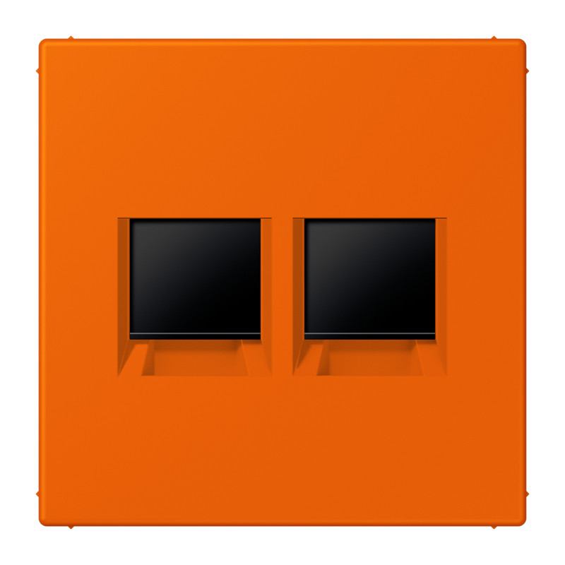 Jung LS range Afdekking 2-V. amp, radiall LC32080