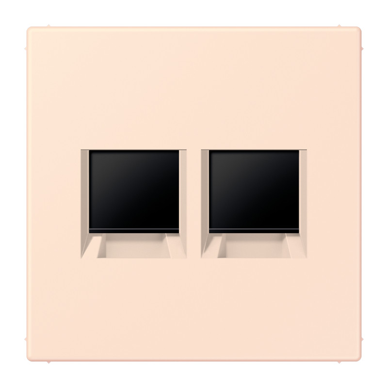 Jung LS range Afdekking 2-V. amp, radiall LC32082