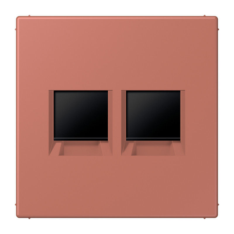 Jung LS range Afdekking 2-V. amp, radiall LC32121