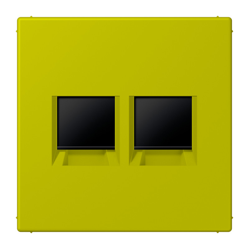 Jung LS range Afdekking 2-V. amp, radiall LC4320F