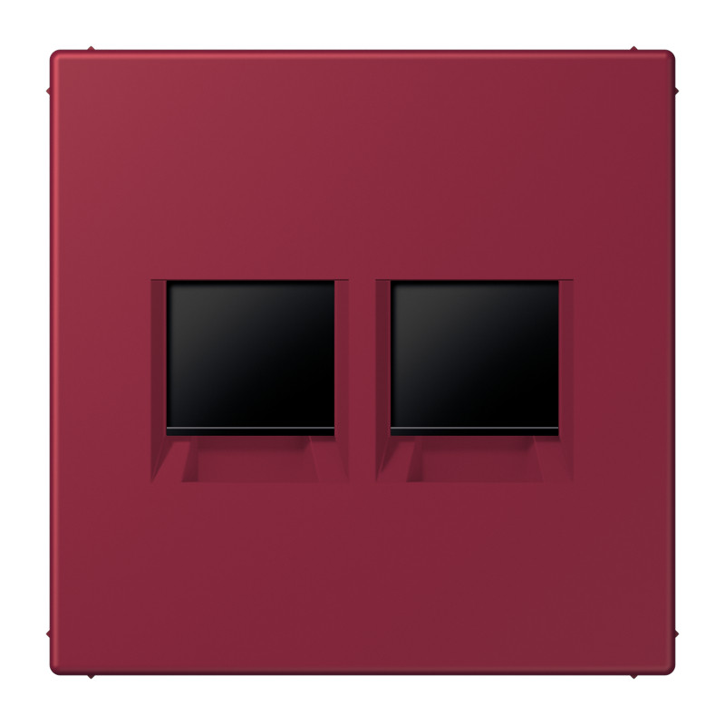 Jung LS range Afdekking 2-V. amp, radiall LC4320M