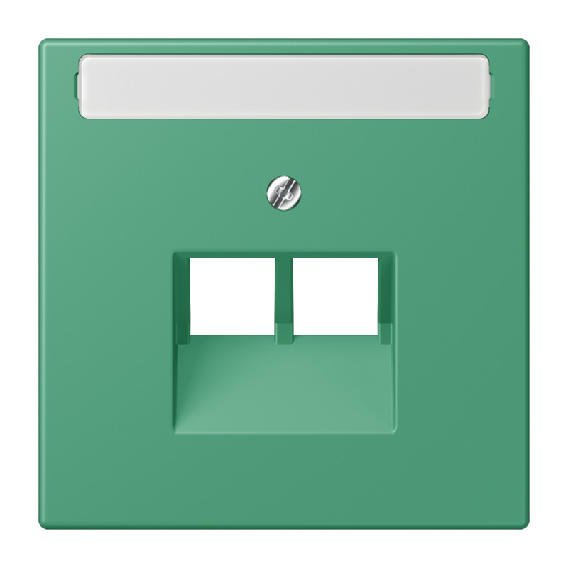 Jung LS range Afdekking 2-V. tekstv. TBV uae 4320G