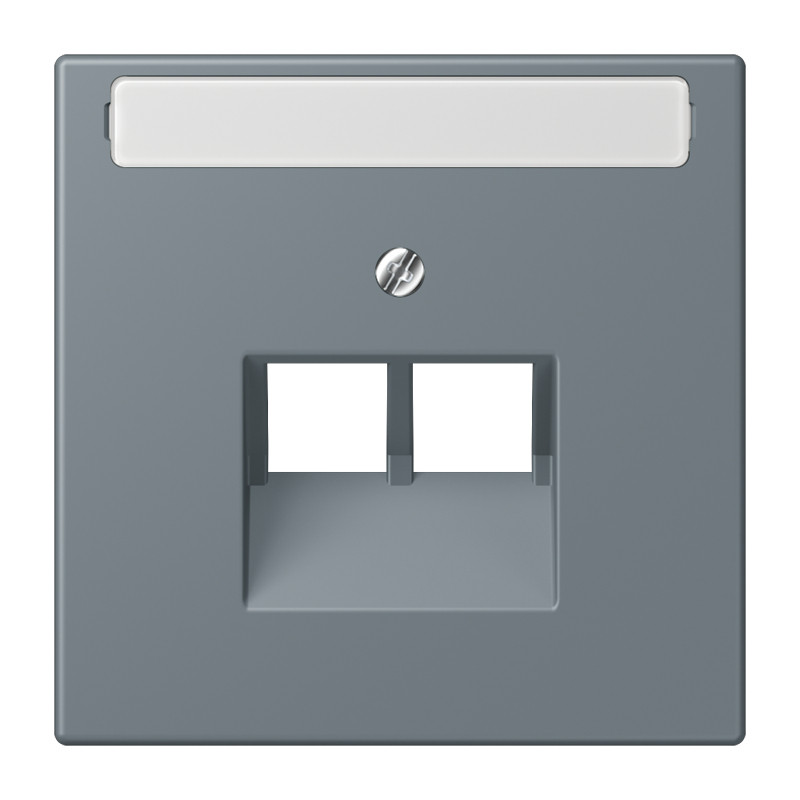 Jung LS range Afdekking 2-V. tekstv. TBV uae 4320H