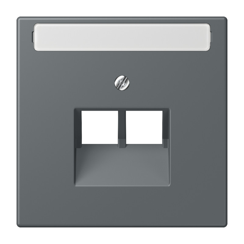 Jung LS range Afdekking 2-V. tekstv. TBV uae LC32010