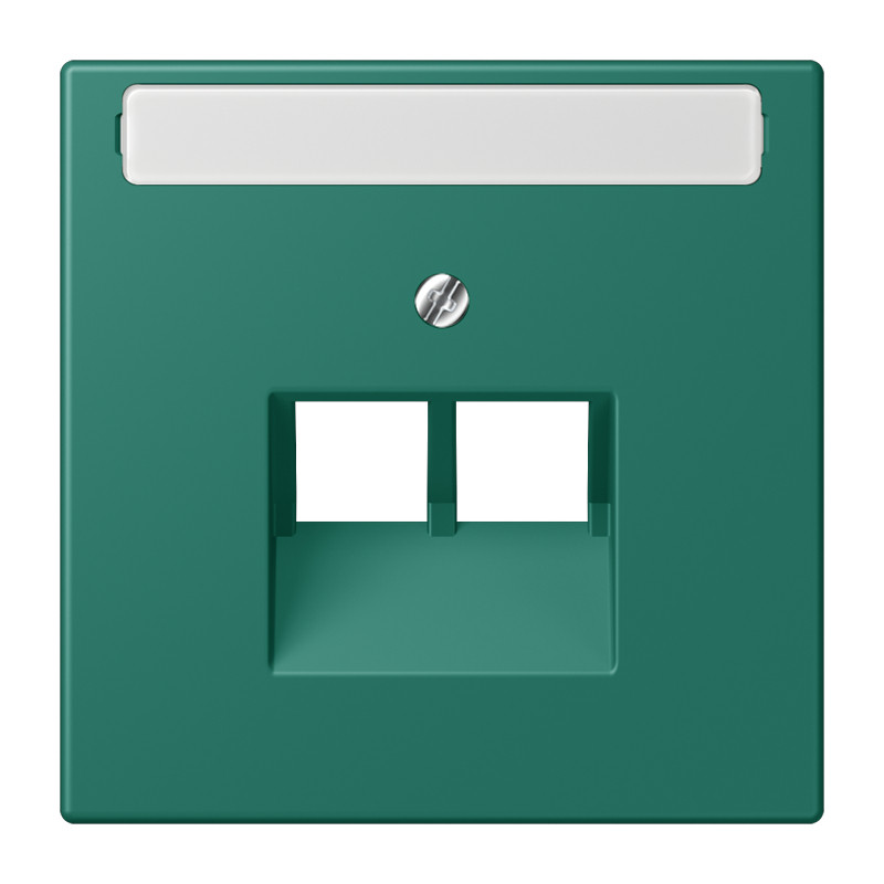 Jung LS range Afdekking 2-V. tekstv. TBV uae LC32040