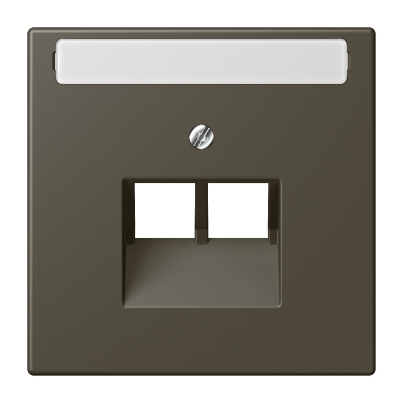 Jung LS range Afdekking 2-V. tekstv. TBV uae LC32140