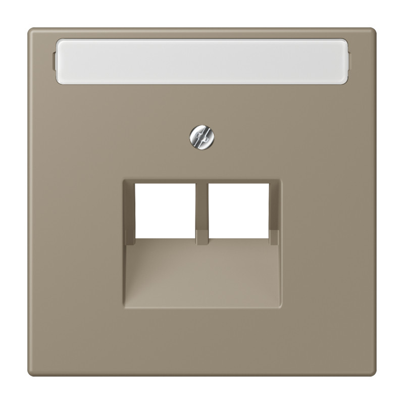 Jung LS range Afdekking 2-V. tekstv. TBV uae LC32141