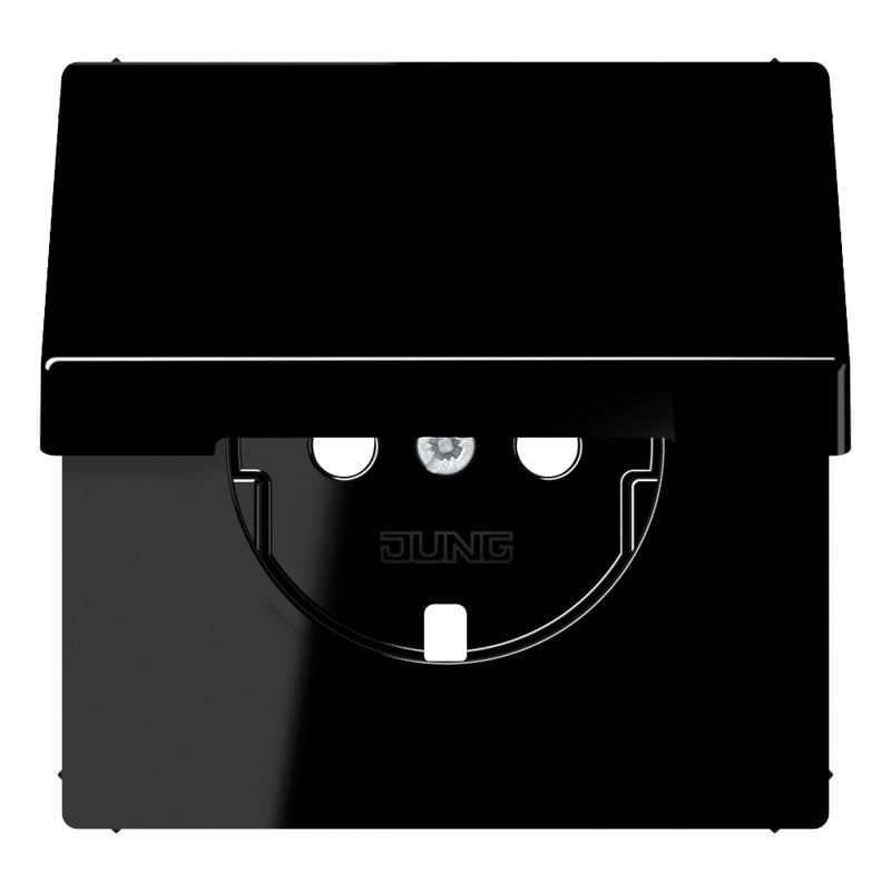 Jung LS range Afdekking LS990 zwart voor LS1520NKLSW